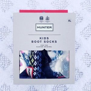 Kids hunter boot socks NEW XL 4-6